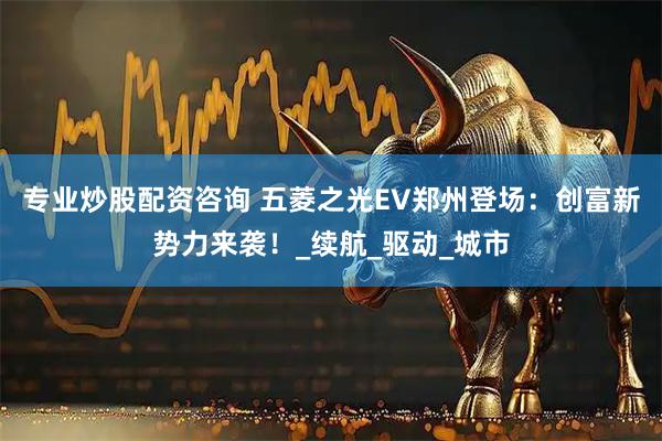 专业炒股配资咨询 五菱之光EV郑州登场：创富新势力来袭！_续航_驱动_城市